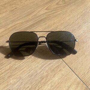 Warby Parker Abe M 2101 Eyeglasses 55/16/145 Black Sunglasses aviator